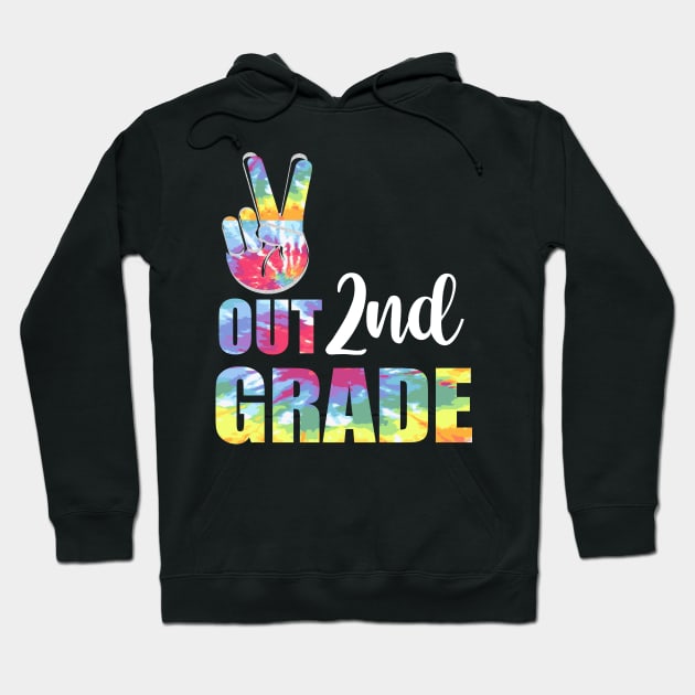 Peace out 2nd grade end of school l. Last day of school. Summer break Hoodie by Prints by Hitz